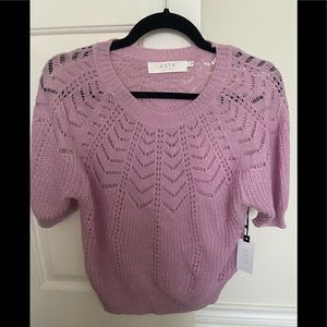 ASTR the Label Pink Sweater
